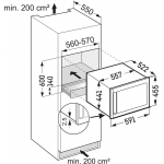 Liebherr WKEes553 利勃18支內置式紅酒櫃 單溫區 A級能效